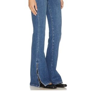 Fame Le High Dlare Mini Slit Jeans. Size 24